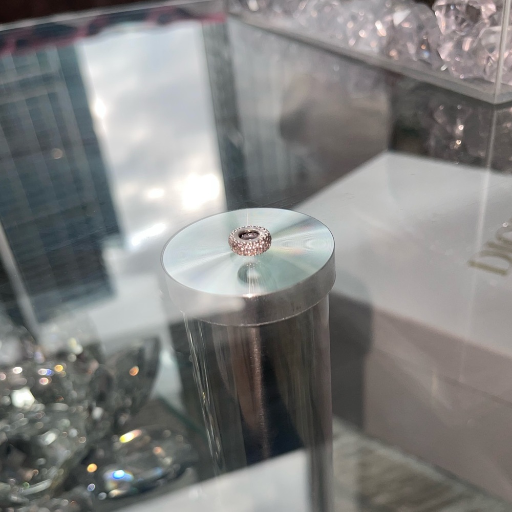 Silver stone Pandora Charm